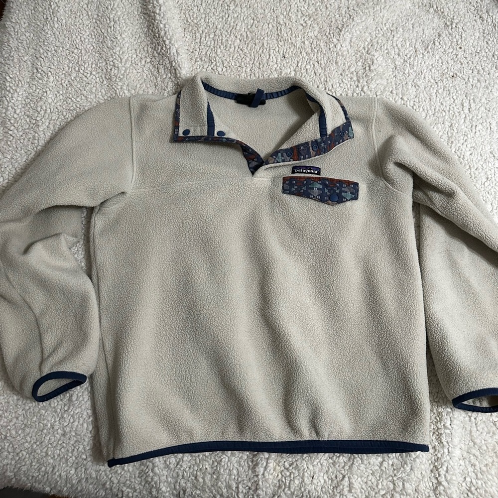 Patagonia fuzzy jacket
